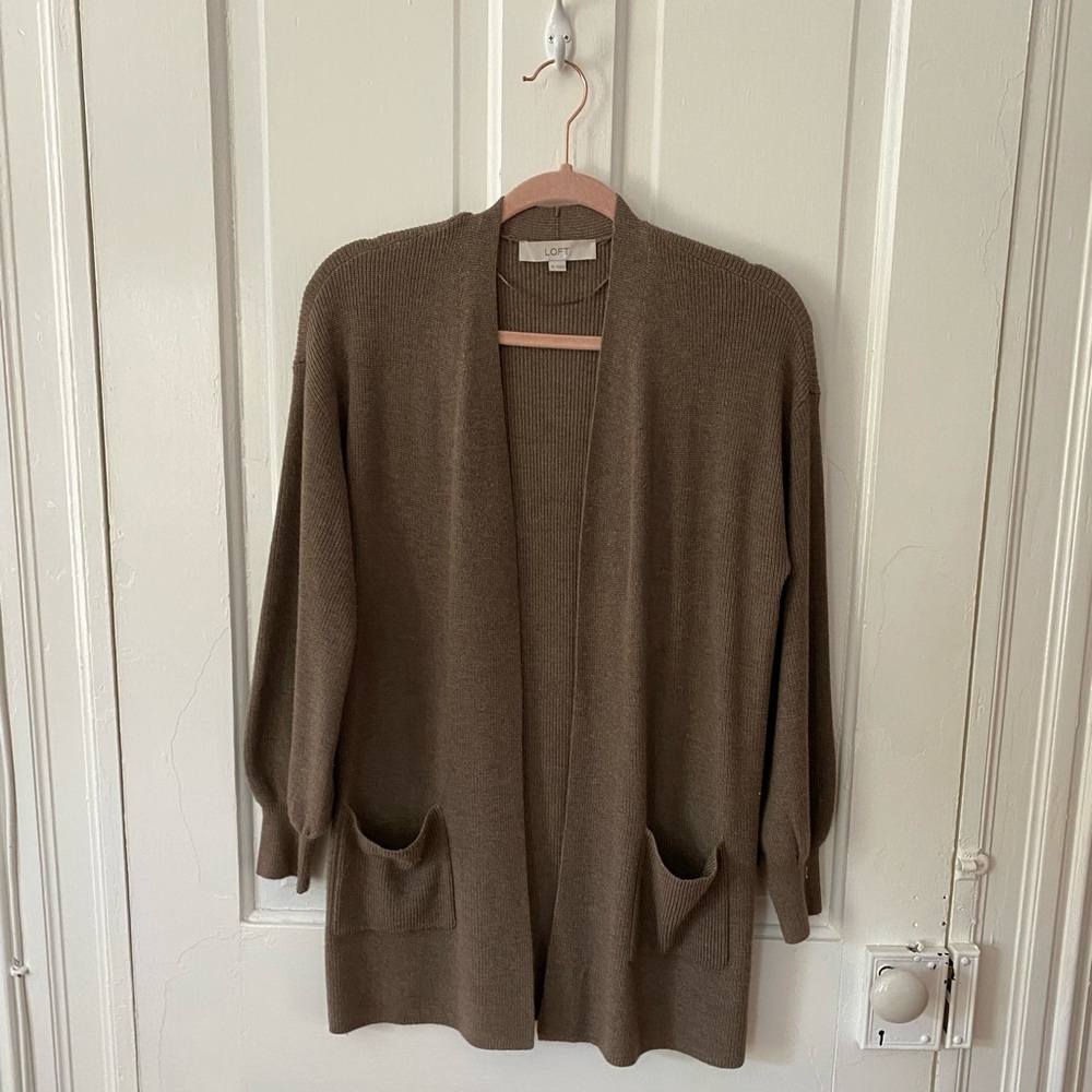 Open Front Cardigan